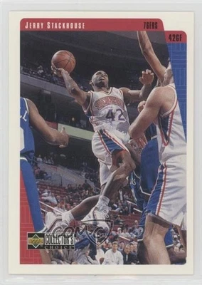 1997-98 Upper Deck Collector's Choice Jerry Stackhouse #102 - Image 1 of 2