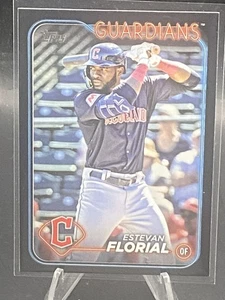 2024 Topps #531 Estevan Florial Black #/73 - Picture 1 of 2