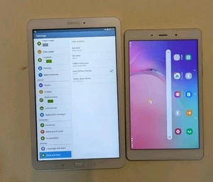 job lot 2 Samsung Galaxy Tab A & E, SM-T295, SM-T560, Details in description - Picture 1 of 10