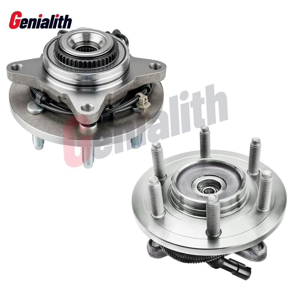 Pair (2) 4WD Front Wheel Hubs Bearing 515046 for 2004 2005 Ford F-150 Heritage - Image 1 of 4