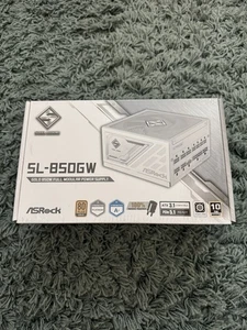 NOWY ASRock SL-850GW Gold 850W Pełny modułowy zasilacz ✅WYSYŁKA W 1 DZIEŃ✅ - Zdjęcie 1 z 4