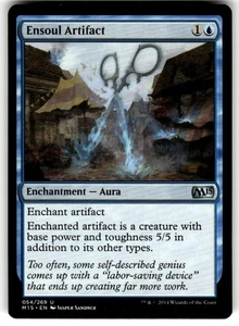 MTG Magic the Gathering Ensoul Artifact (54/298) Magic 2015 - Picture 1 of 2
