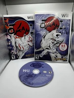 Okami Wii Nintendo Wii - Complete CIB W/ Manual Tested Mint Disc - Image 1 of 4