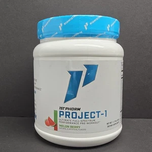 1st Phorm Project-1 Pre-Workout New SEALED EXP 12/25 - Picture 1 of 5