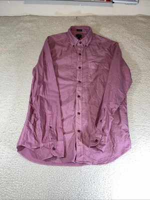 J. Crew Men’s M Classic Garment Dye Pink Button Down 100% Cotton Shirt - Image 1 of 4