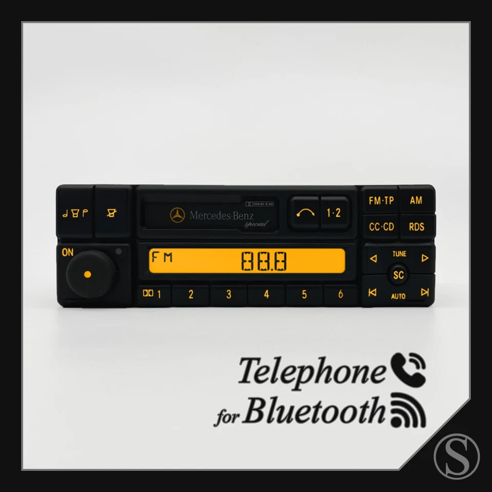 Mercedes-Benz Special BE2210 Radio Bluetooth Becker W202 W124 W210 W140 R129 SL - Bild 1 von 1
