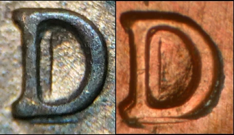 1985-D Lincoln Memorial Cent | Mint Error | RPM#1 D/D Southeast Cover