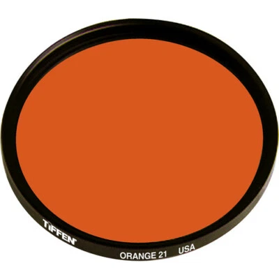 New Tiffen 49mm 21 Filter (Orange) - For Landscape, Marine, or Aerial Photos - Image 1 of 4