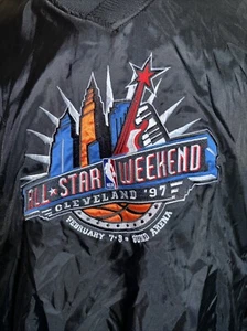 NBA All Star Game Starter XXL Windbreaker Cleveland Michael Jordan  - Picture 1 of 7