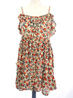 Szpilki Igły Urban Outfitters Mini Sukienka Kwiatowy nadruk Zimne ramię Sexy Rozmiar S