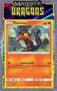 Flamiaou - SL07.5:Majesté des Dragons - 12/70 - Carte Pokemon Française - Picture 1 of 1