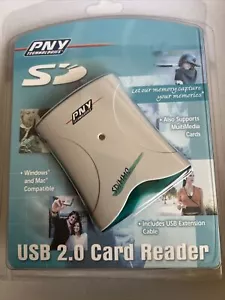 PNY Technologies Flash Microdrive Reader USB 2.0 Compact Model - Picture 1 of 2