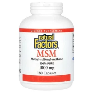 MSM Methylsulfonylmethan 1.000 mg pro Kapsel 180 Kapseln 125€/kg e0,18kg - Bild 1 von 2
