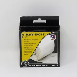 Woodland Scenics 1167 Sticky Spots Adhesive Dots Train Layout Subterrain Tools - Picture 1 of 7