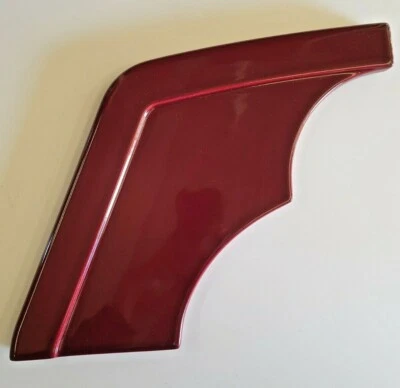 CERAMICA MONELLA 174/175 TOP POSTERIORE SINISTRA BORDEAUX LINCAR STUFA A LEGNA