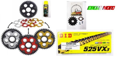 Kit de transmisión de cadena piñón Ducati Monster EVO 1100 2012 SUPERSPROX Foto 1 de 3