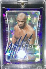 2020 Leaf Pop Century Signature Series Purple Cracked Ice Mike Tyson 3/7