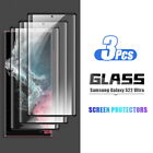 Gebogen Glas Schutzfolie Fr  Samsung S24 A52 A53 S23 Ultra S22 S21 Panzerfolie