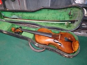 RARE Antique German Violin Jacobus Stainer in original case BOW circa 1719 - Picture 1 of 23