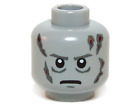 NEW LEGO - Figure Head - Star Wars - Darth Vader Light Bluish Gray - Santa 75056