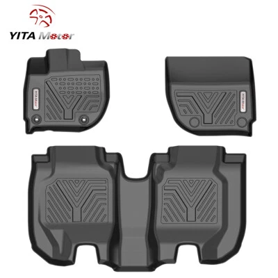 YITAMOTOR Floor Mats for 2016-2022 Honda HR-V 2 Row All Season Protection TPE Foto 1 de 4