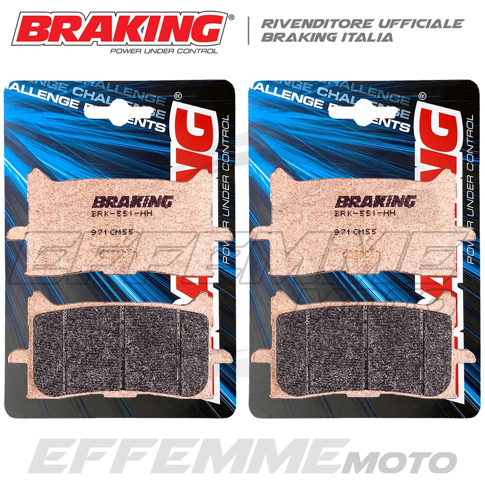 Pastiglie HONDA Africa Twin 1100 / Adventure 2023 2024 (Kit Ant. Sinter BRAKING) - Immagine 1 di 1