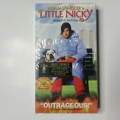 ADAM SANDLER IS LITTLE NICKY RARE VHS COMEDY Brand New Factory Sealed - Image 1 of 2