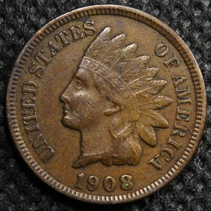 Centavo cabeza india 1908 con total libertad - Imagen 1 de 6