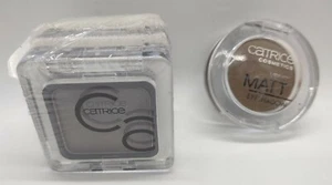 LOT 4 Catrice Cosmetics Eyeshadows: 140 Secrets of LE CHROME & Velvet Matt - Picture 1 of 10