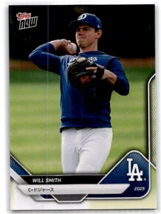 2025 Topps NOW Road To Opening Day #OD-275 Will Smith Dodgers Japan Edition - Picture 1 of 2