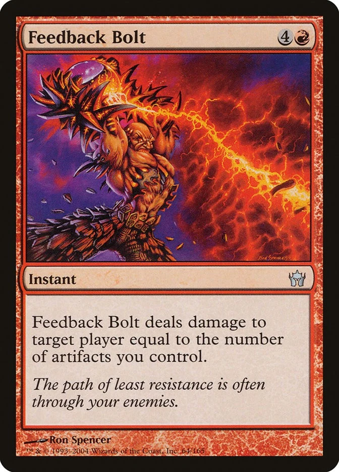 Feedback Bolt [Fifth Dawn] (5DN 64) Near Mint - Image 1 of 1