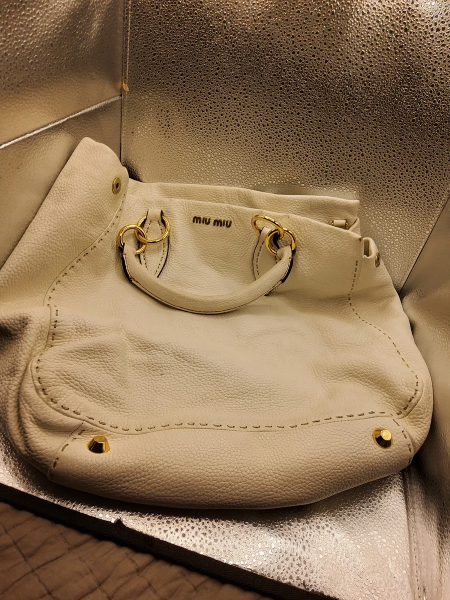 Miu Miu Leather Bags & Handbags for Women for sale | eBay