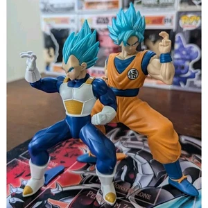 Bandai Hobby Dragon Ball Z Super Saiyan God SSGSS Goku/Vegeta Modelo de Grado de Entrada - Imagen 1 de 4