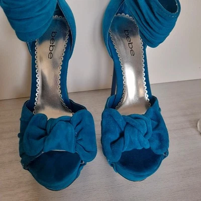 🎀🎁  Scarpe tacco a spillo BEBE in pelle 37 24cm - Immagine 1 di 4