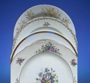 Juego de 4 PLATOS DE ENSALADA de China de Colección Desajustados Oro Marfil 7-3/4"" Mezcla #6A - Imagen 1 de 14