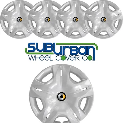 👀 Se adapta a Smart Car Fortwo # 497-15SM 15" Tapacubos/Cubiertas de Rueda JUEGO NUEVO/4 ✅ Foto 1 de 4