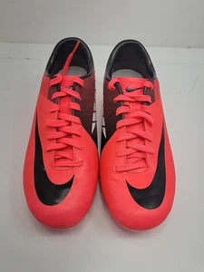 Botines de fútbol Nike Mercurial Victory 2 rojo solar (rosa) para mujer talla 6,5 452362-613 - Imagen 1 de 8