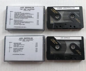 LED ZEPPELIN The BBC Sessions 1997 UK Advance PROMO Only CASSETTE Set JIMMY PAGE - Picture 1 of 3
