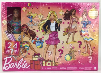 ALDI Barbie Advent Calendar Holiday 2021 Includes Doll Brand New Sealed - Image 1 of 4