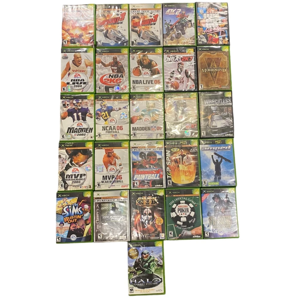 MICROSOFT XBOX Games TESTED You Pick!! SEE DESCRIPTION!! - Image 1 of 4