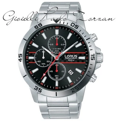 Orologio Lorus Uomo in Acciaio Sport Cronografo RT319GX9 - Immagine 1 di 2