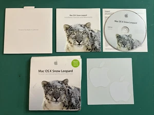 Apple Mac OS X Snow Leopard Version 10.6.3 Operation System Install DVD. VGOOD. - Picture 1 of 11
