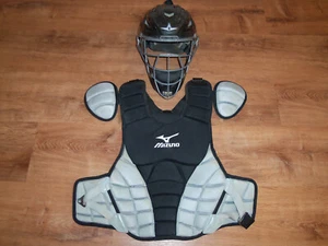 All Star Mizuno Catchers Gear Adult Black - Picture 1 of 14