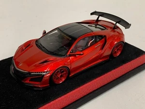1/43 Eidolon Make Up Acura Honda NSX Liberty walk in Red Forgiato Wheel - Picture 1 of 5