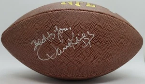 Dave Krieg Autographed Signed Football Seattle Seahawks Ring Of Honor - Picture 1 of 2
