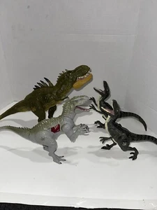 Jurassic World Dinosaurier Spielzeug 4 Stück Sammlerstücke 2015 JW - Bild 1 von 9