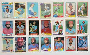 Bruce Sutter Baseball Card Lot - 21 Cards From HOF Career