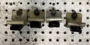 1973 - 1977 Monte Malibu GP Cutlass Regal door glass window guides fuzz brackets - Picture 1 of 2