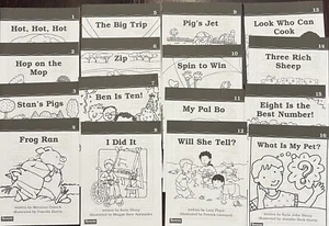Saxon Phonics And Spelling K, (2003) Decodeable Readers SET 1-16, New - Picture 1 of 1