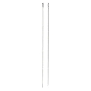 2PCS Upholstery Needle Large Eye Extra Long 12in Sewing Straight Hand Needles - Picture 1 of 5